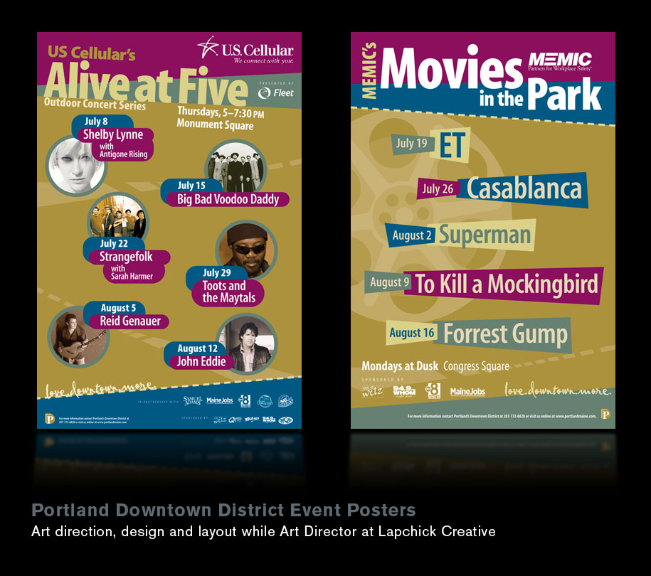 PDD event posters